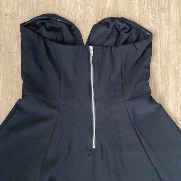 NEW never worn strapless sweetheart neckline black H&M skater dress. BUNDLE! - Picture 5 of 5